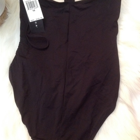 LaBlanca Black Tan Animal Print Swimsuit NWT - Picture 4 of 7